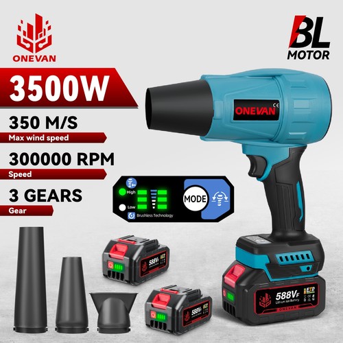 Battery cordless air blower - 2,
